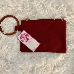 Brand New BUCKHEAD BETTIES Wine Bracelet Wristlet